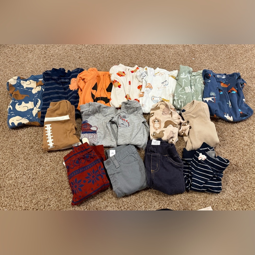 Bundle of Baby Boy Clothes 3-6 months